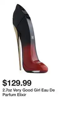 TJ Maxx 2.7oz Very Good Girl Eau De Parfum Elixir offer