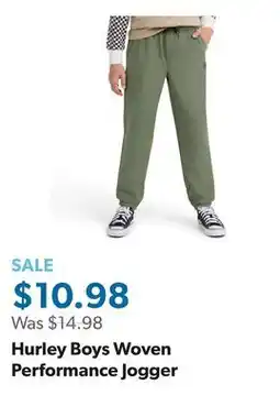Sam's Club Hurley Boys Woven Performance Jogger offer