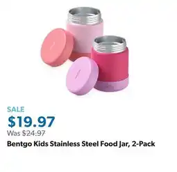 Sam's Club Bentgo Kids Stainless Steel Food Jar, 2-Pack offer