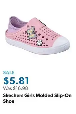 Sam's Club Skechers Girls Molded Slip-On Shoe offer