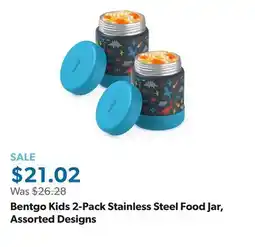 Sam's Club Bentgo Kids 2-Pack Stainless Steel Food Jar, Assorted Designs offer