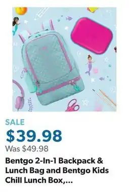 Sam's Club Bentgo 2-In-1 Backpack & Lunch Bag and Bentgo Kids Chill Lunch Box, Choose Color offer