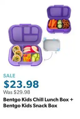 Sam's Club Bentgo Kids Chill Lunch Box + Bentgo Kids Snack Box offer
