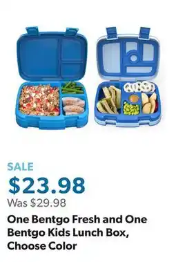 Sam's Club One Bentgo Fresh and One Bentgo Kids Lunch Box, Choose Color offer