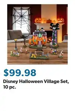 Sam's Club Disney Halloween Village Set, 10 pc offer