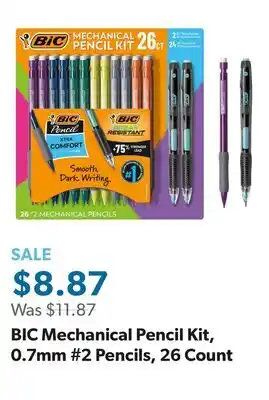 Sam's Club BIC Mechanical Pencil Kit, 0.7mm #2 Pencils, 26 Count offer