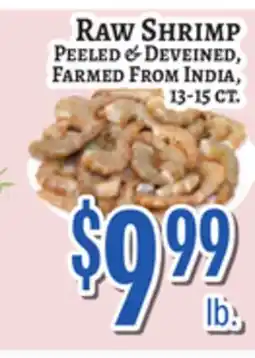 Trade Fair Supermarket RAW SHRIMP offer