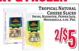 Trade Fair Supermarket TROPICAL NATURAL CHEESE SLICES offer