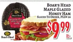 Trade Fair Supermarket Boar's Head Maple Glazed Honey Ham offer