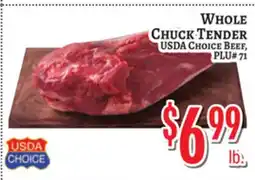 Trade Fair Supermarket WHOLE CHUCK TENDER offer