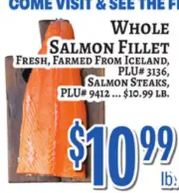 Trade Fair Supermarket WHOLE SALMON FILLET offer