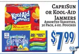Trade Fair Supermarket CAPRISUN OR Kool-Aid Jammers offer