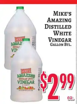 Trade Fair Supermarket Mike's Amazing Distilled White Vinegar offer
