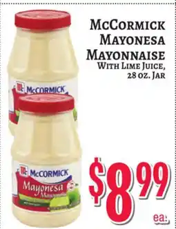 Trade Fair Supermarket McCormick MAYONESA offer