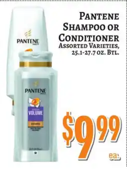Trade Fair Supermarket PANTENE SHAMPOO OR CONDITIONER offer