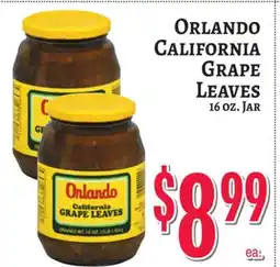 Trade Fair Supermarket Orlando California Grape Leaves offer