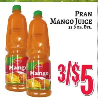 Trade Fair Supermarket PRAN MANGO JUICE offer
