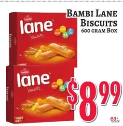 Trade Fair Supermarket BAMBI LANE BISCUITS offer