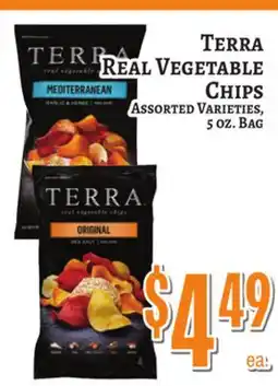 Trade Fair Supermarket Terra Real Vegetable Chips offer