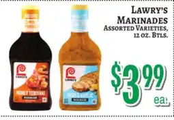 Trade Fair Supermarket LAWRY'S MARINADES offer