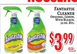 Trade Fair Supermarket FANTASTIK CLEANER offer