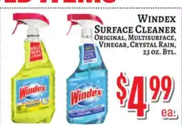 Trade Fair Supermarket WINDEX SURFACE CLEANER offer