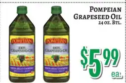 Trade Fair Supermarket POMPEIAN Grapeseed Oil offer