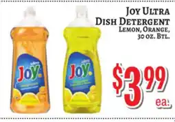 Trade Fair Supermarket JOY ULTRA DISH DETERGENT offer