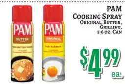 Trade Fair Supermarket PAM COOKING SPRAY offer