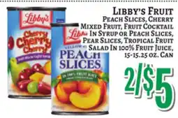 Trade Fair Supermarket LIBBY'S FRUIT offer