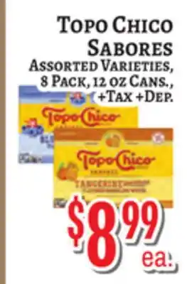 Trade Fair Supermarket Topo Chico Sabores offer