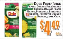 Trade Fair Supermarket Dole Fruit Juice offer