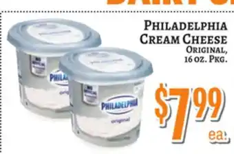 Trade Fair Supermarket PHILADELPHIA CREAM CHEESE offer