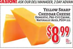 Trade Fair Supermarket YELLOW SHARP CHEDDAR CHEESE offer
