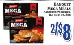 Trade Fair Supermarket BANQUET MEGA MEALS offer