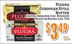 Trade Fair Supermarket PLUGRA EUROPEAN STYLE BUTTER offer