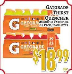 Trade Fair Supermarket GATORADE THIRST QUENCHER offer