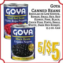 Trade Fair Supermarket GOYA CANNED BEANS offer
