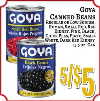 Trade Fair Supermarket GOYA CANNED BEANS offer
