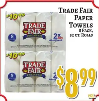 Trade Fair Supermarket TRADE FAIR PAPER TOWELS offer