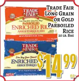Trade Fair Supermarket Trade Fair Long Grain or Gold Parboiled Rice offer