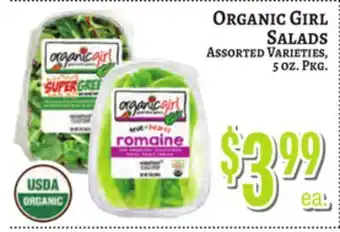 Trade Fair Supermarket ORGANIC GIRL SALADS offer