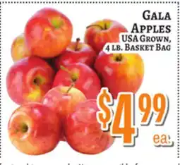 Trade Fair Supermarket GALA APPLES offer