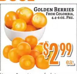 Trade Fair Supermarket GOLDEN BERRIES FROM COLOMBIA offer