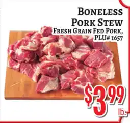 Trade Fair Supermarket BONELESS PORK STEW offer