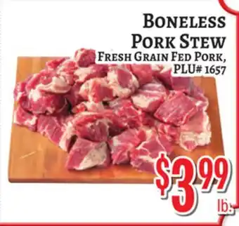 Trade Fair Supermarket BONELESS PORK STEW offer