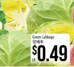 Hmart Green Cabbage offer