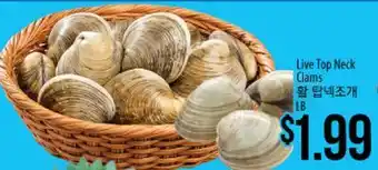 Hmart Live Top Neck Clams offer