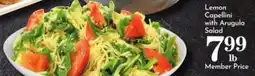 Pavilions Lemon Capellini with Arugula Salad offer