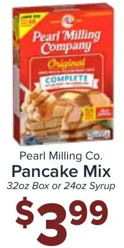 Valu Market Pearl Milling Co. Pancake Mix offer